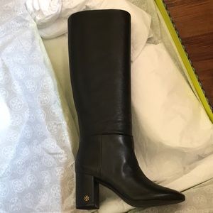 NIB Tory Burch Slouchy boots 75mm Napa leather